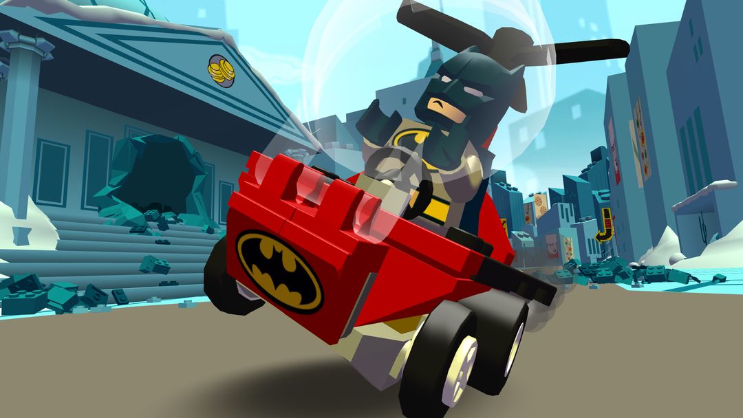 Screenshot of LEGO® DC Mighty Micros - free Batman™ racing game
