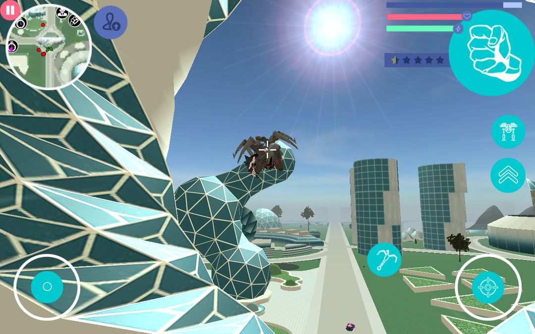 Spider Robot screenshot game