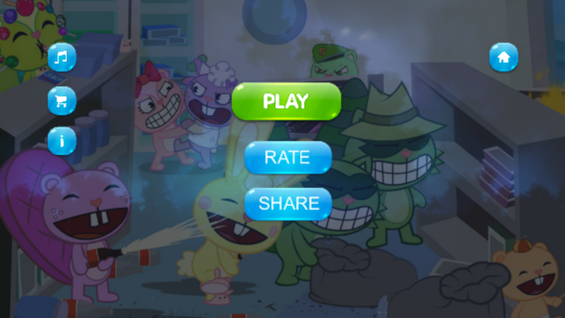Happy Tree Friends Adventure 2 Game Screenshot