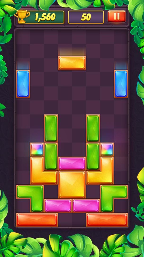 Jewel Brick ™ - Block Puzzle & Jigsaw Puzzle 2019 게임 스크린 샷