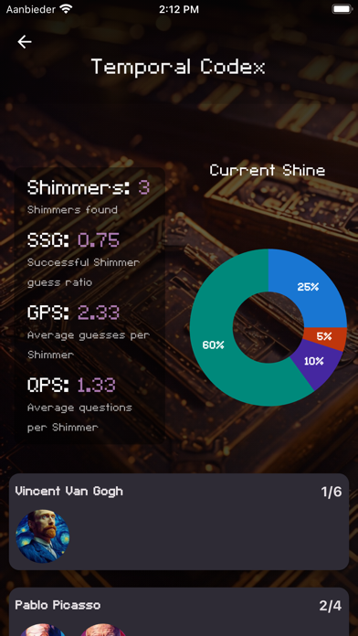 Shimmers screenshot game