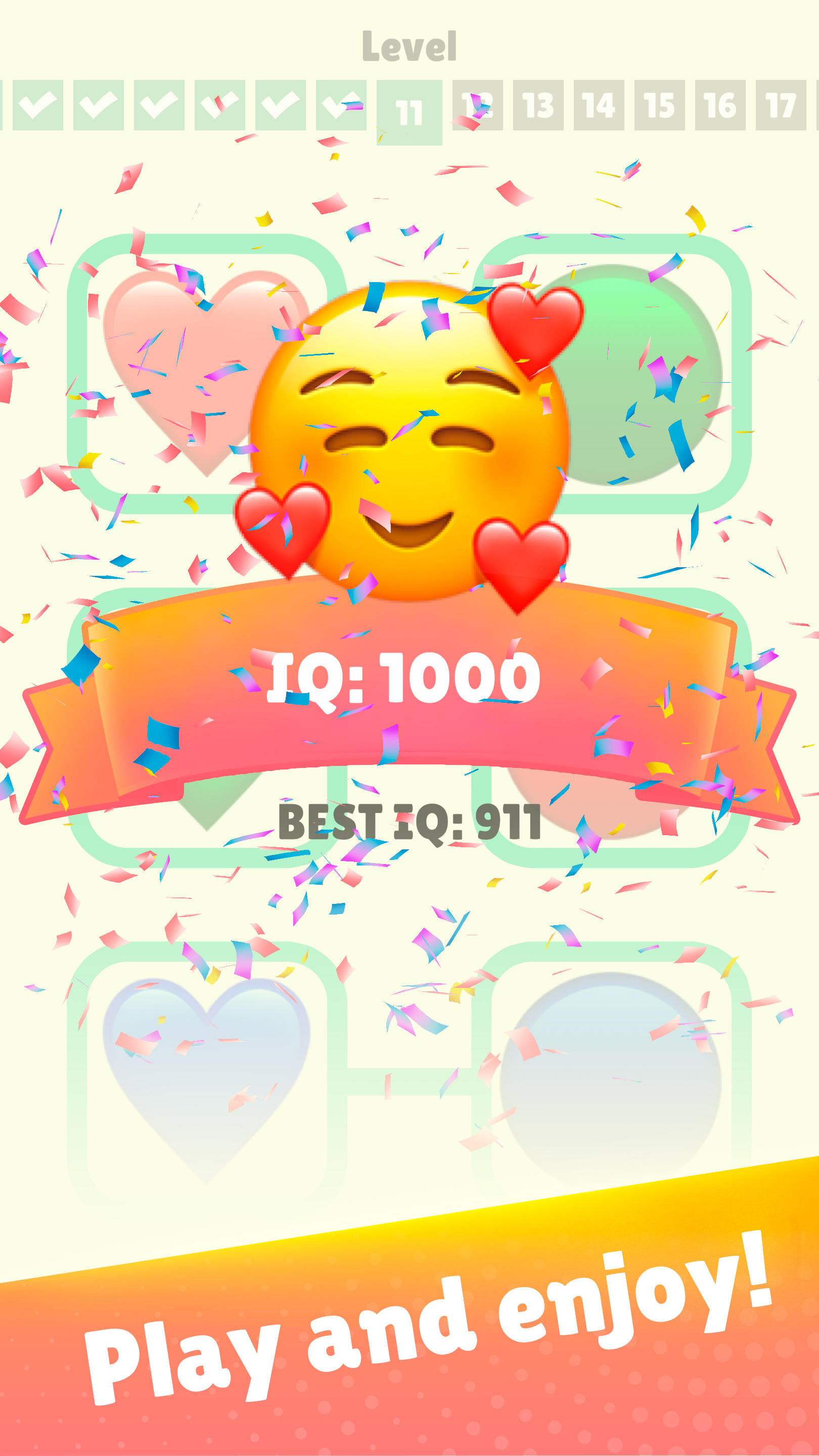 Captura de Tela do Jogo Emoji Colors