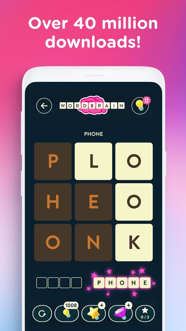 Screenshot of WordBrain - Word puzzle game