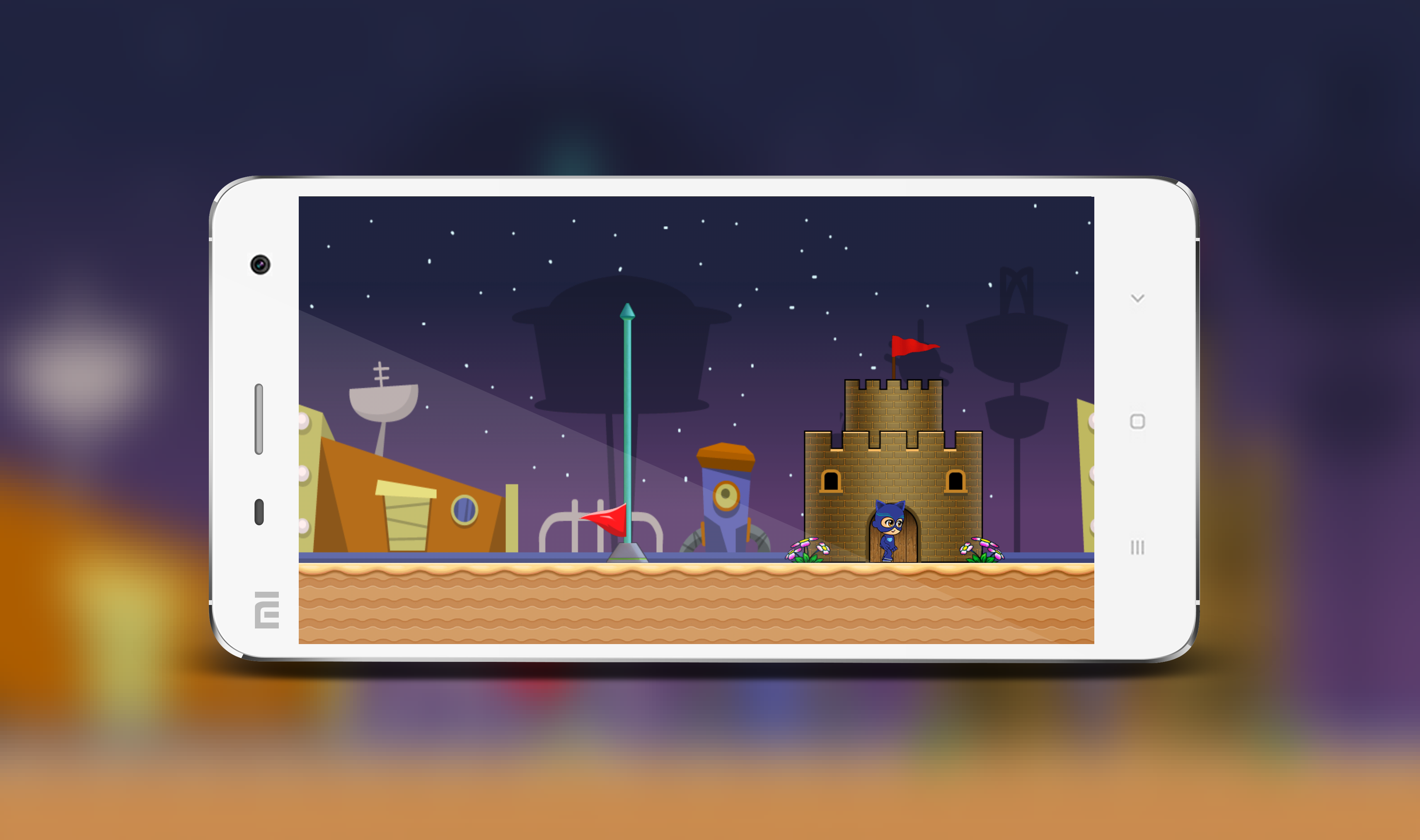 PJ Super Masks Adventure Game Screenshot