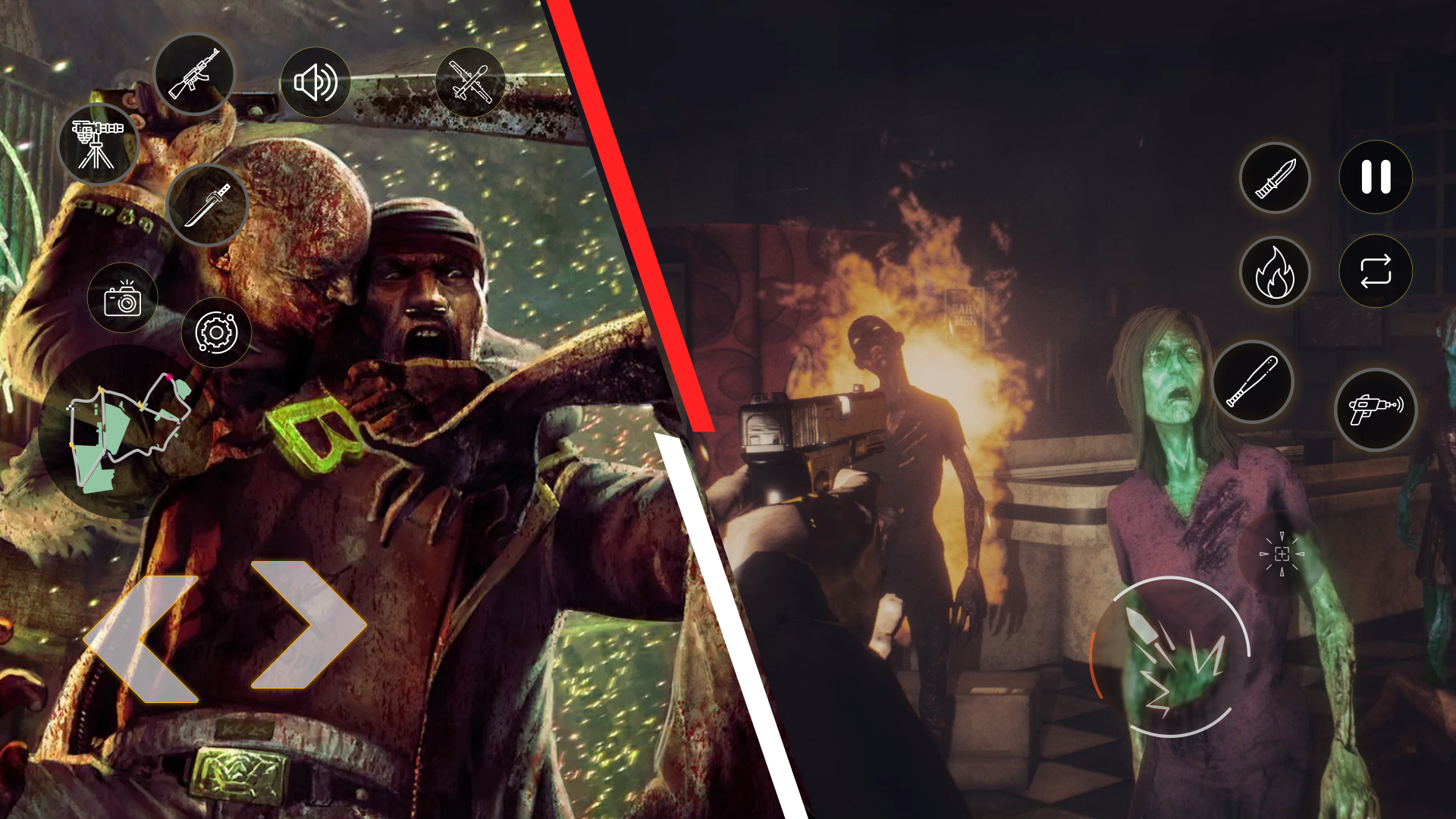 Zombie Dead Zone: Guns Offline Game Screenshot
