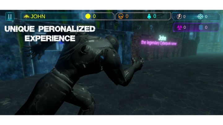 Screenshot 1 of Cyber​​punk Runner® 0.68