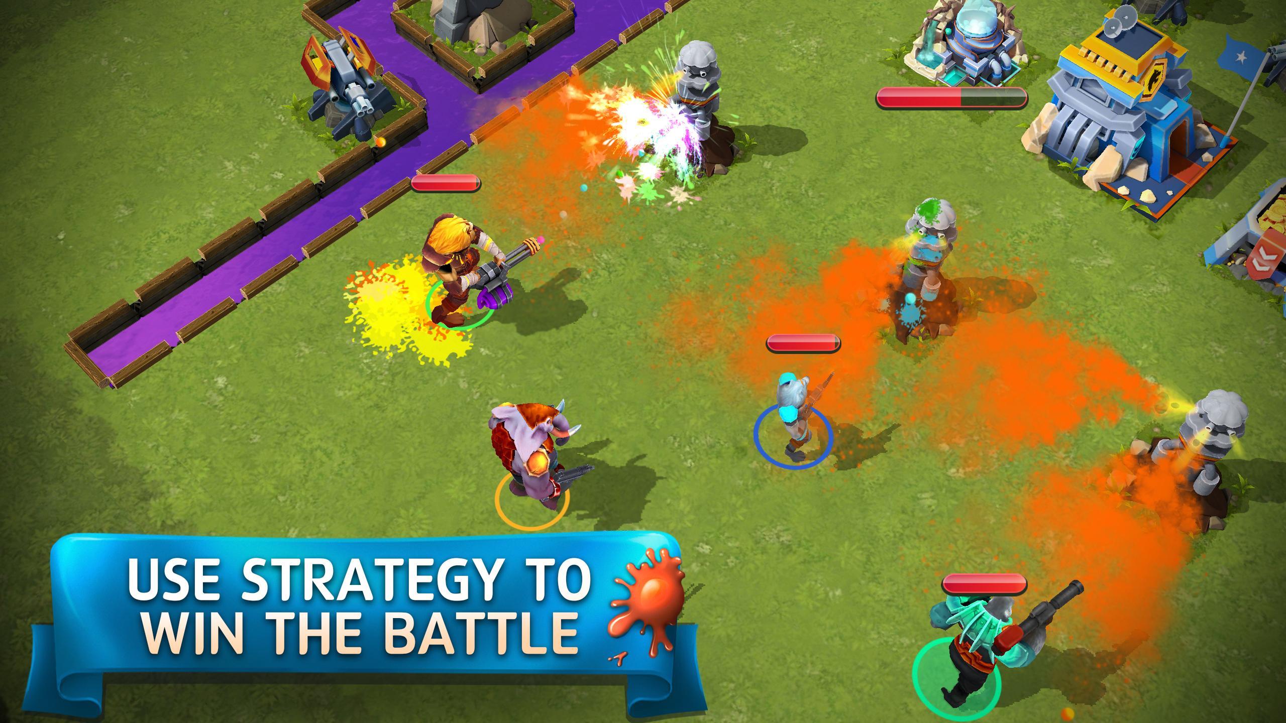 Jungle Paintball Game Screenshot