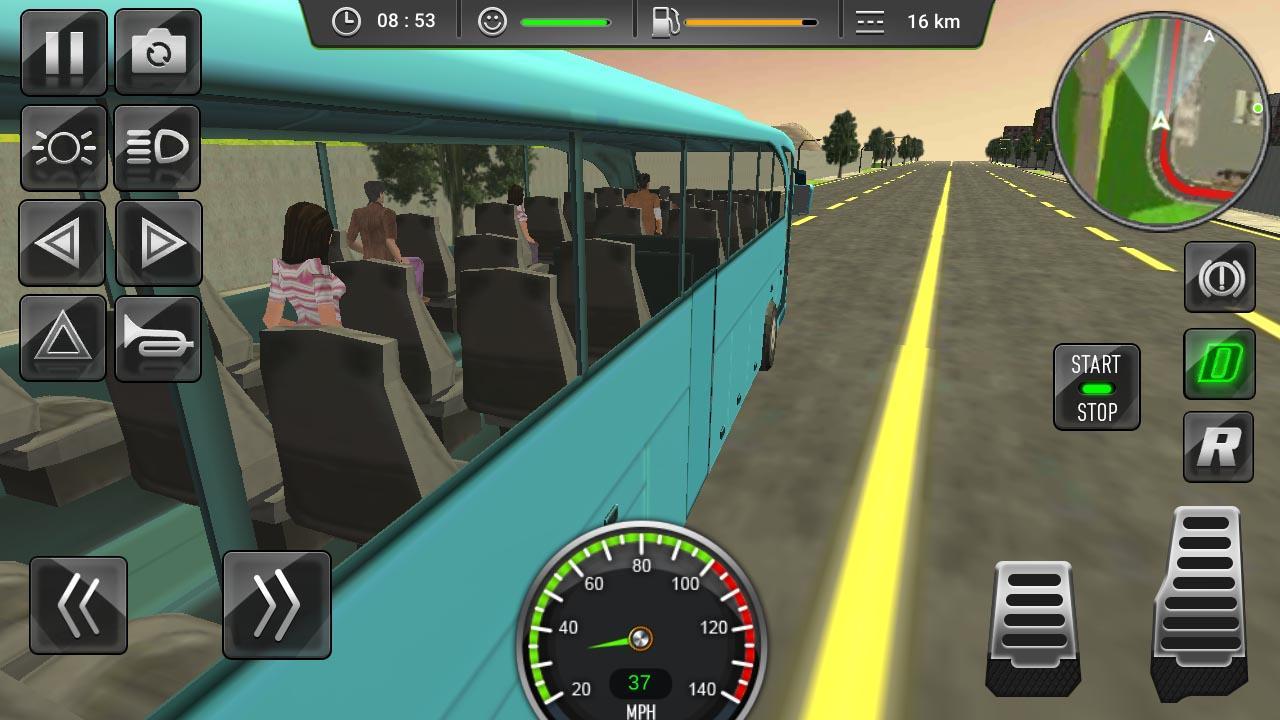 Bus Driving Simulator Game Screenshot