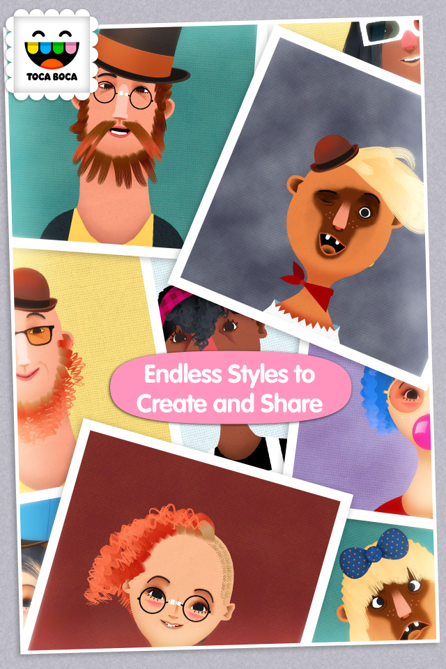 Toca Hair Salon 2 Game Screenshot