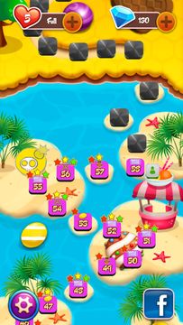 Cuplikan Layar Game Candy Garden 2:Match 3 Puzzle