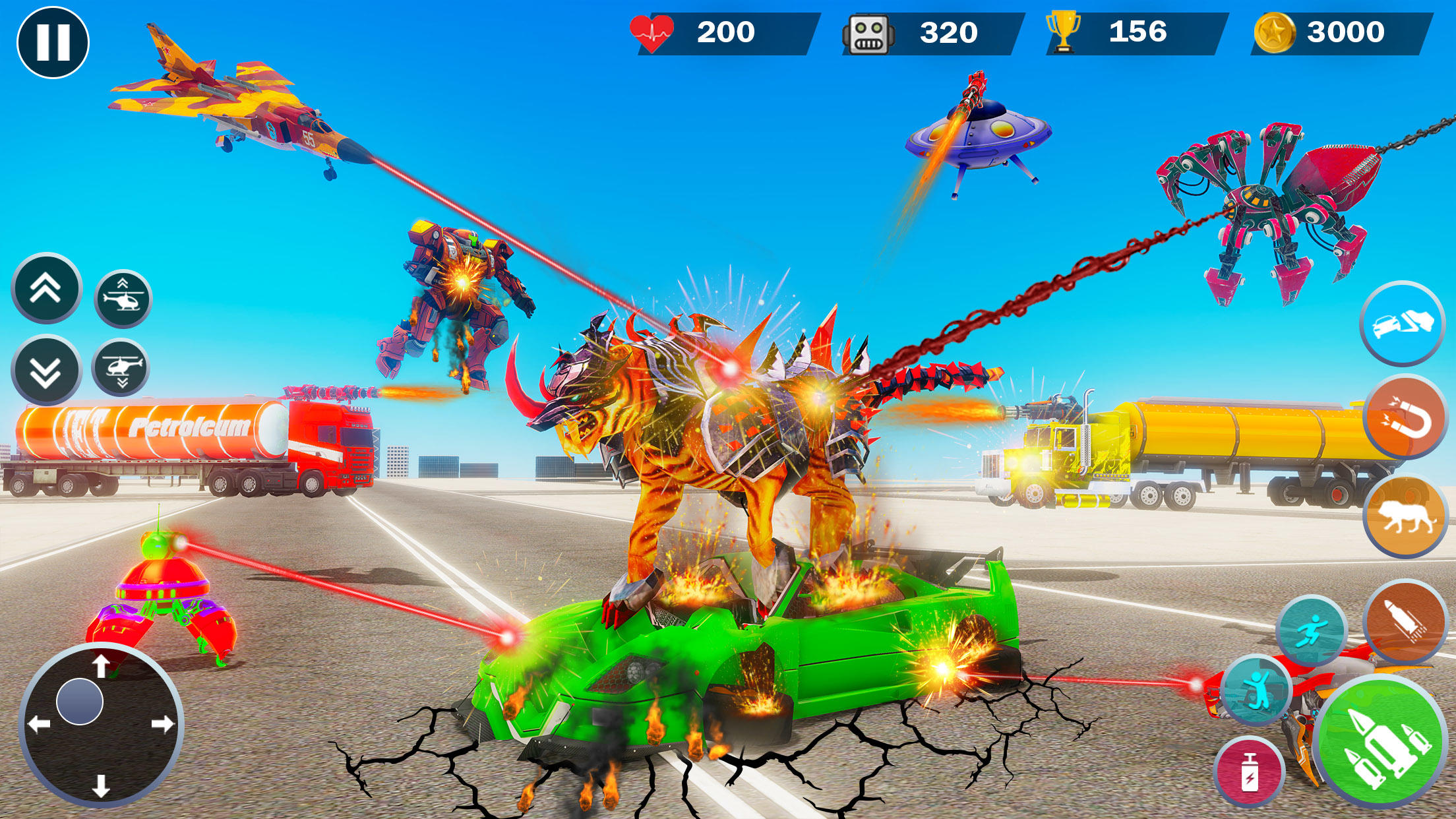 Download do APK de Luta de robôs de dragão mortal: jogos de robôs 3D para  Android