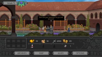 Yes, Your Grace Game Screenshot