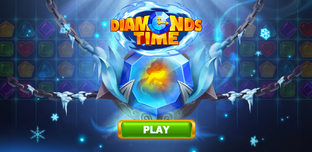 Banner of Diamonds Time - Jogos Match3 grátis e jogo de quebra-cabeça 