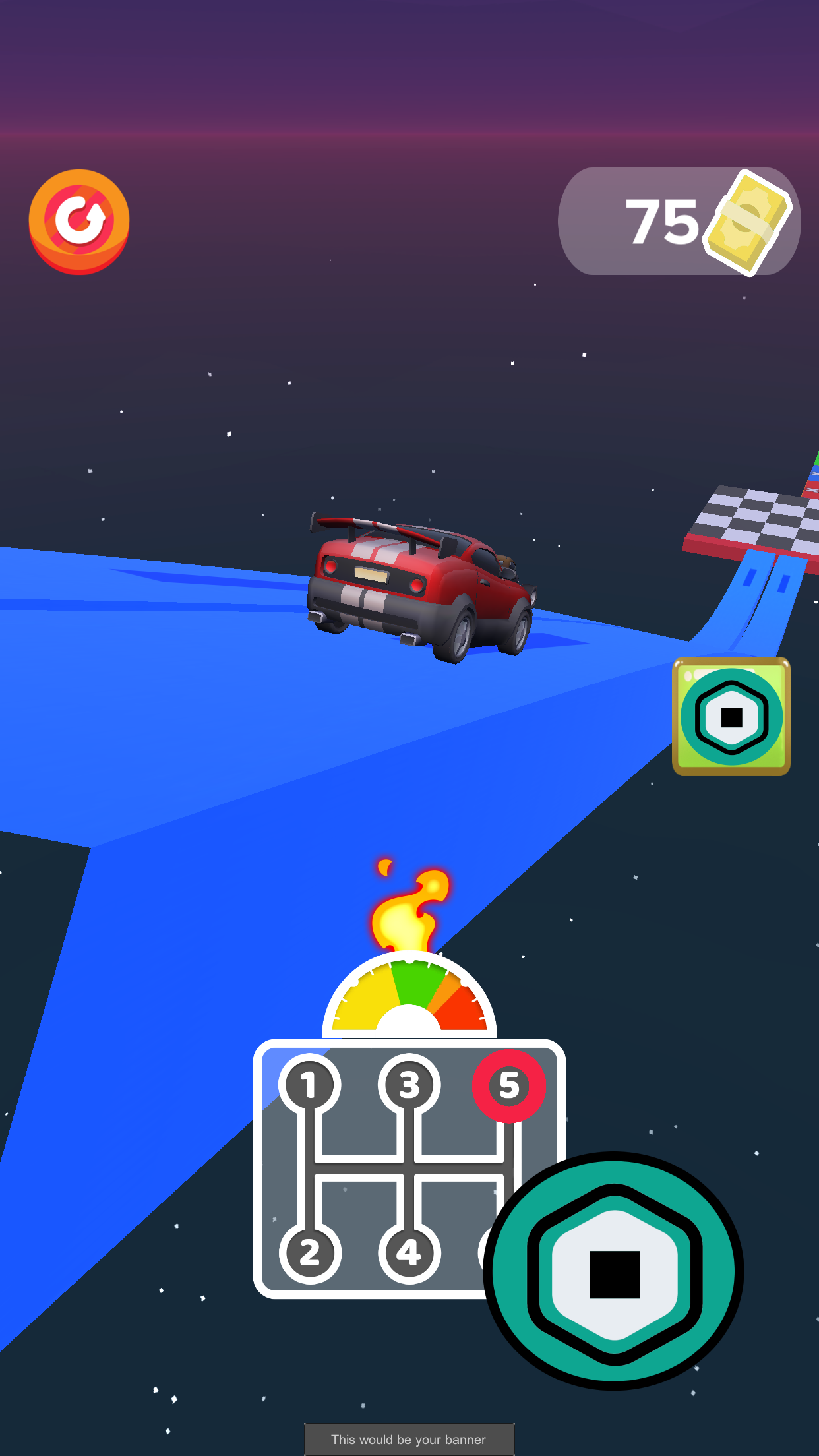 Robux Velocity Gear Up Game Screenshot