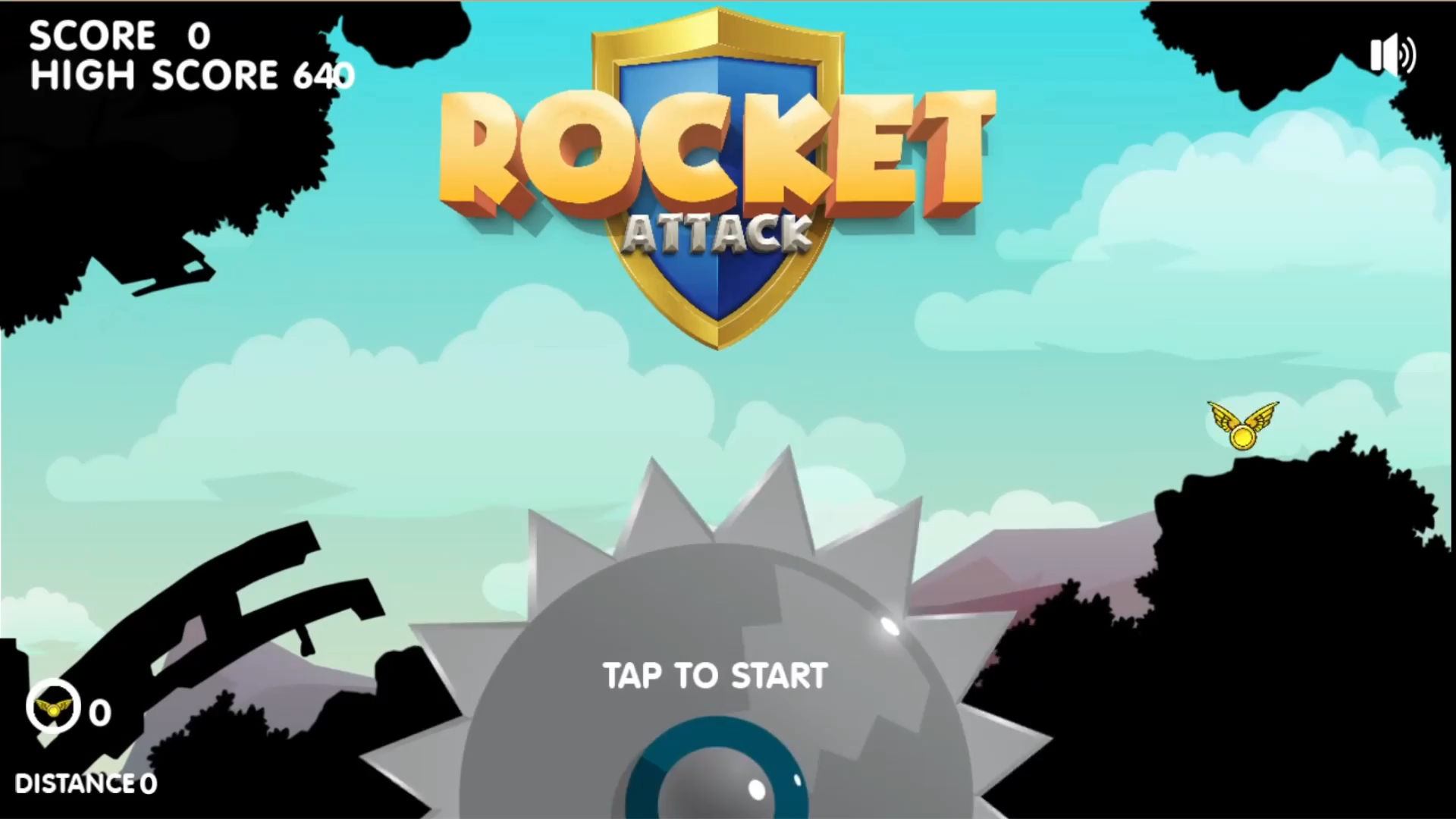 Rocket Attack Game Screenshot