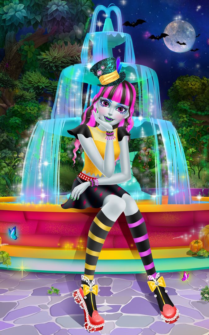 Beauty Girl Monster Style Spa screenshot game