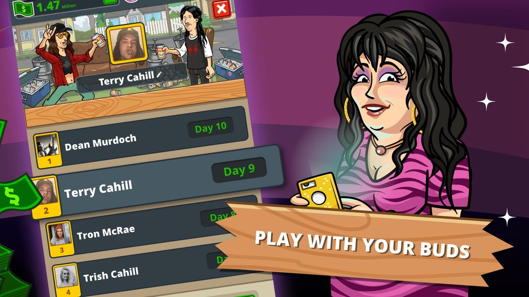 Fubar: Just Give'r - Idle Party Tycoon screenshot game