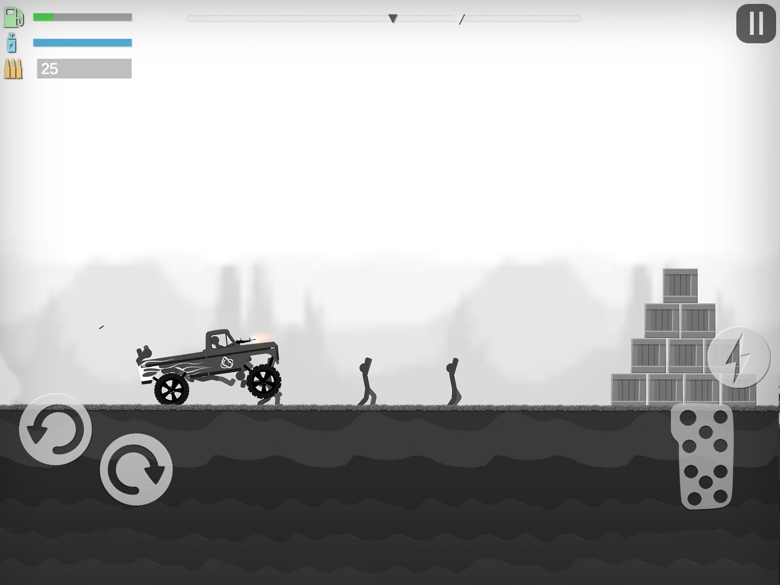 Captura de Tela do Jogo Stickman Destruction Zombie Annihilation