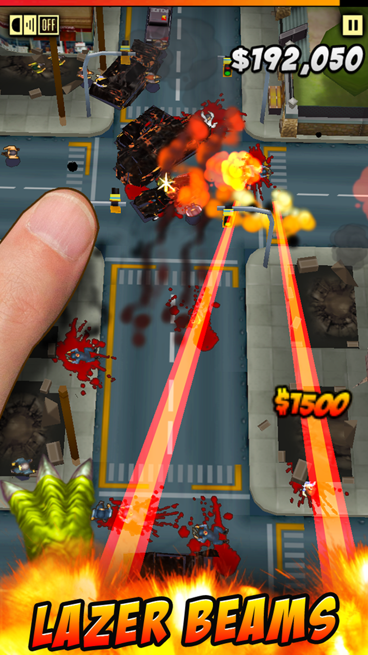 ThumbZilla 게임 스크린샷