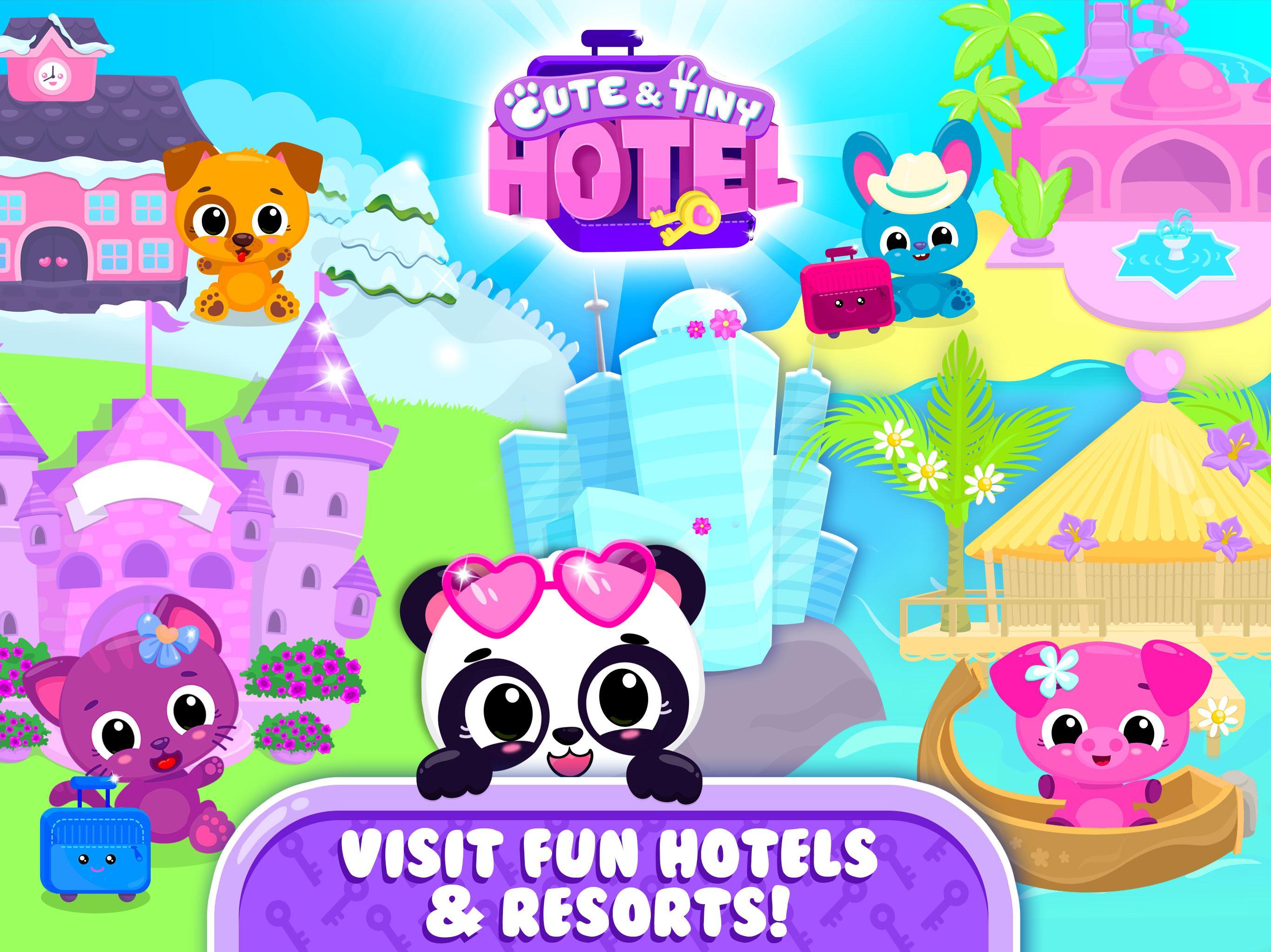 Cute & Tiny Hotel - Family Vacation Adventures Game Screenshot
