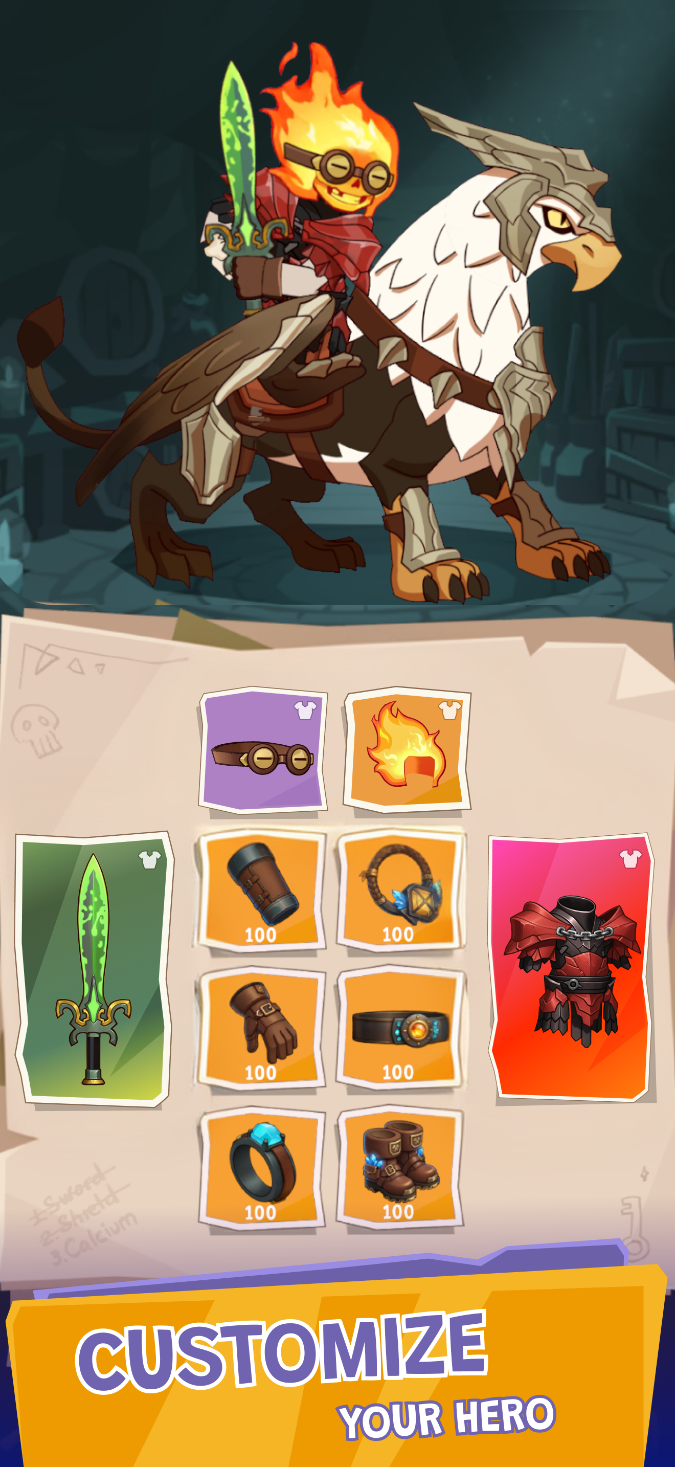 Legend UP Game Screenshot