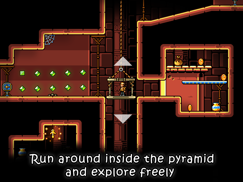 Traps n' Gemstones Game Screenshot