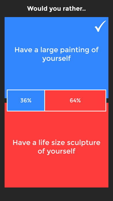 Either - You Would Rather?! Game Screenshot