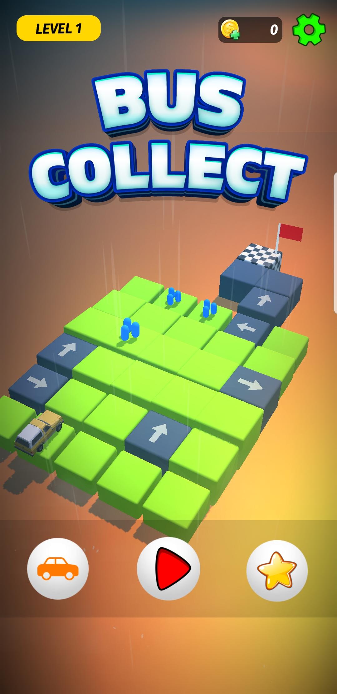 Bus Collect Game Screenshot