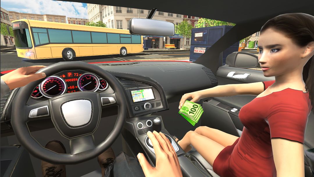 Real Taxi Simulator ภาพหน้าจอเกม