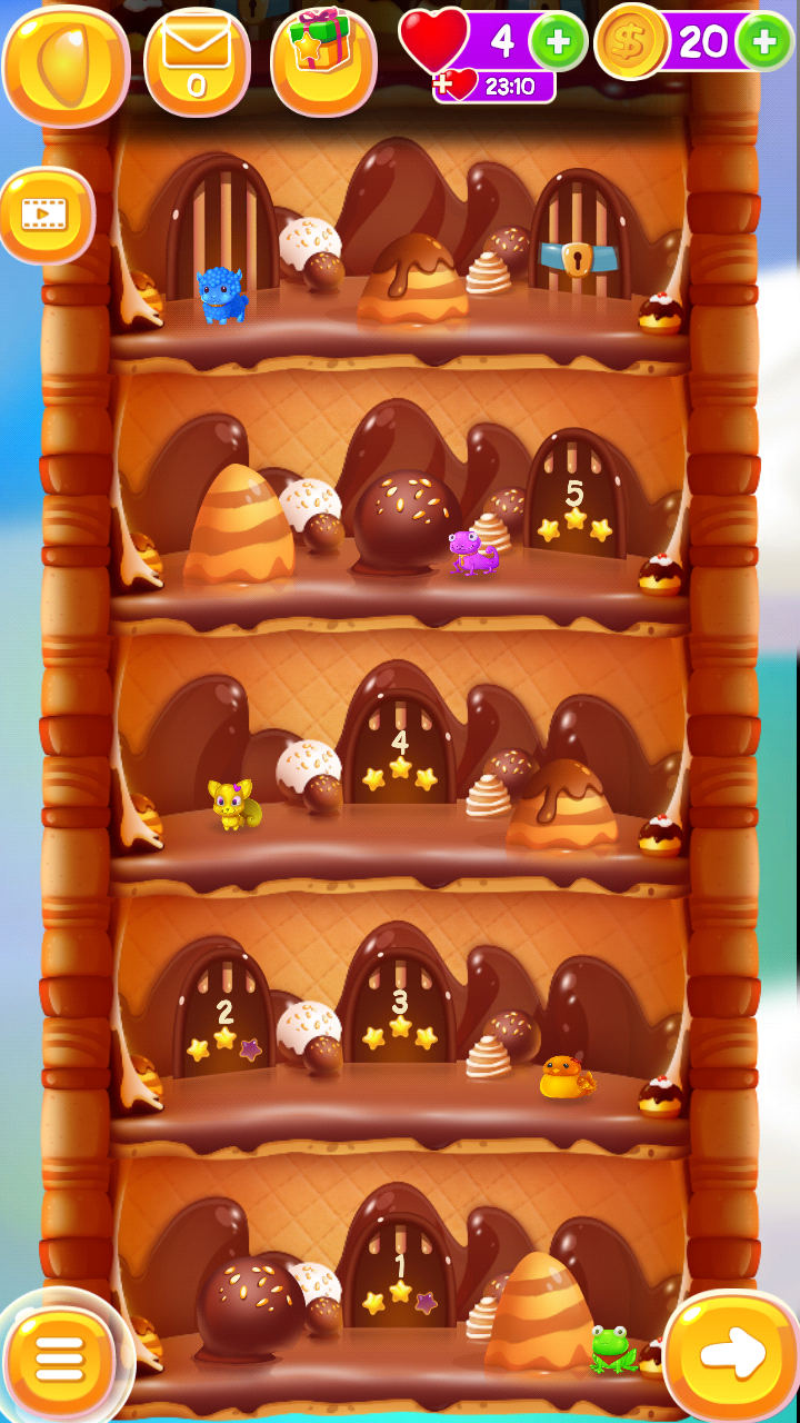 Jelly Pets: Amazing Match 3 Game Screenshot
