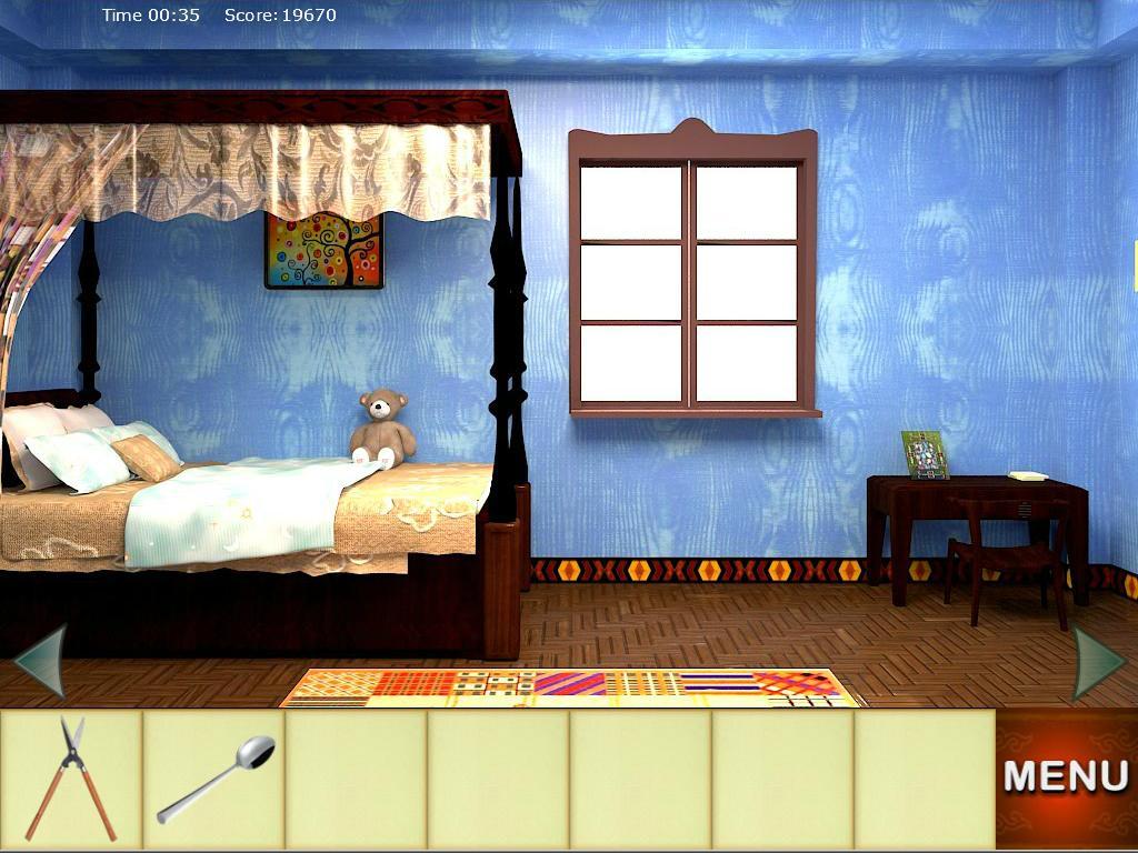 Childhood Home Escape 게임 스크린 샷