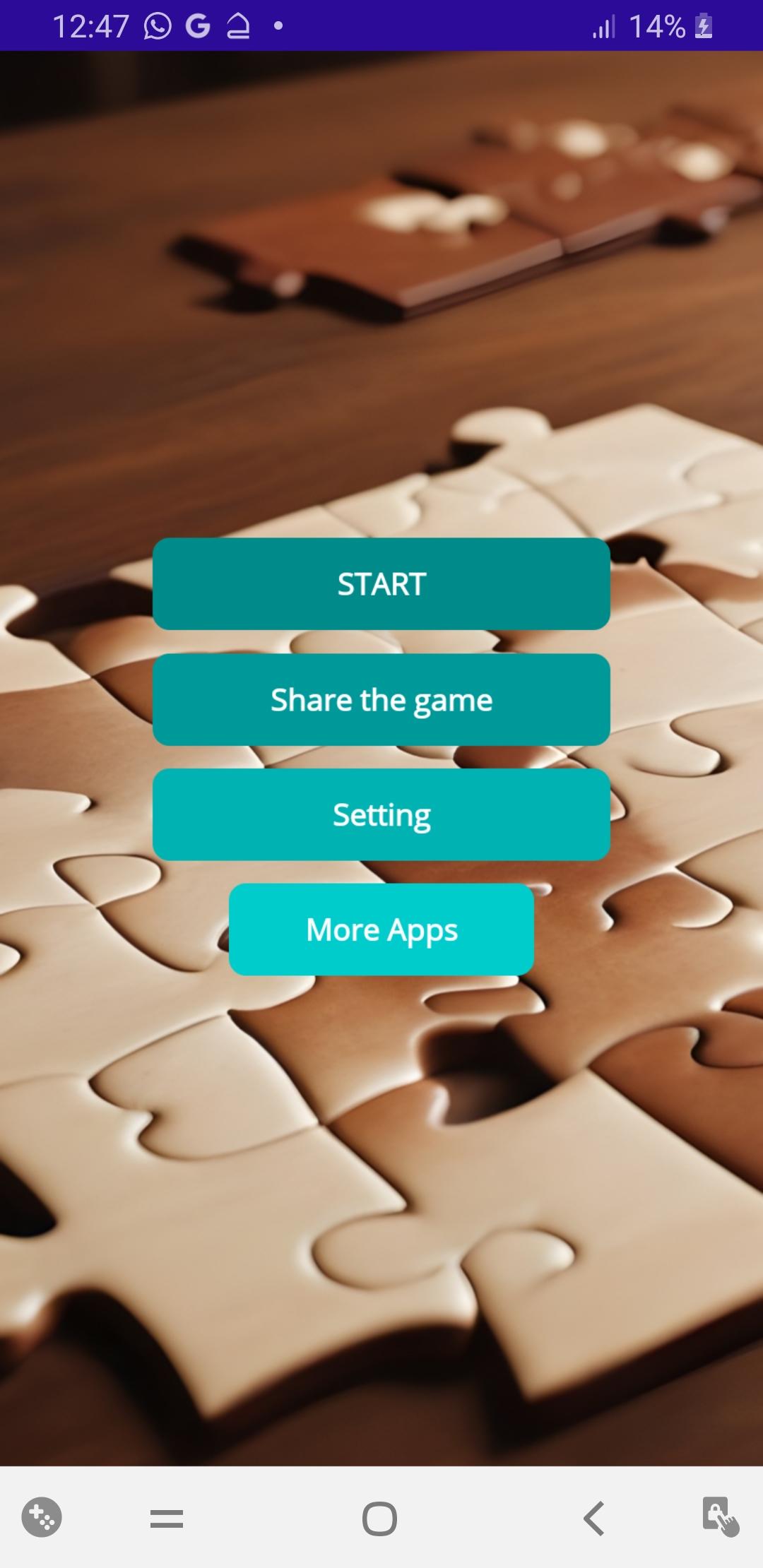 Picture fun Puzzle Game Screenshot