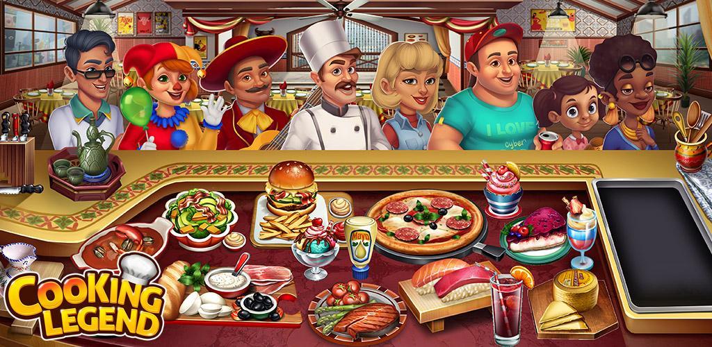 Banner of Cooking Legend - Fun Restaurant Kitchen Chef Game 1.1.6