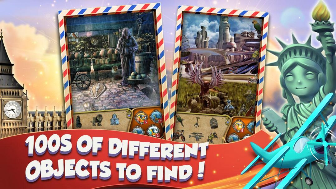 Hidden Objects World Tour - Search and Find遊戲截圖