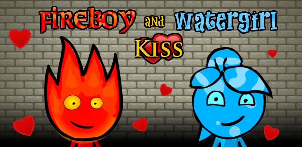 Fireboy and Watergirl Kiss