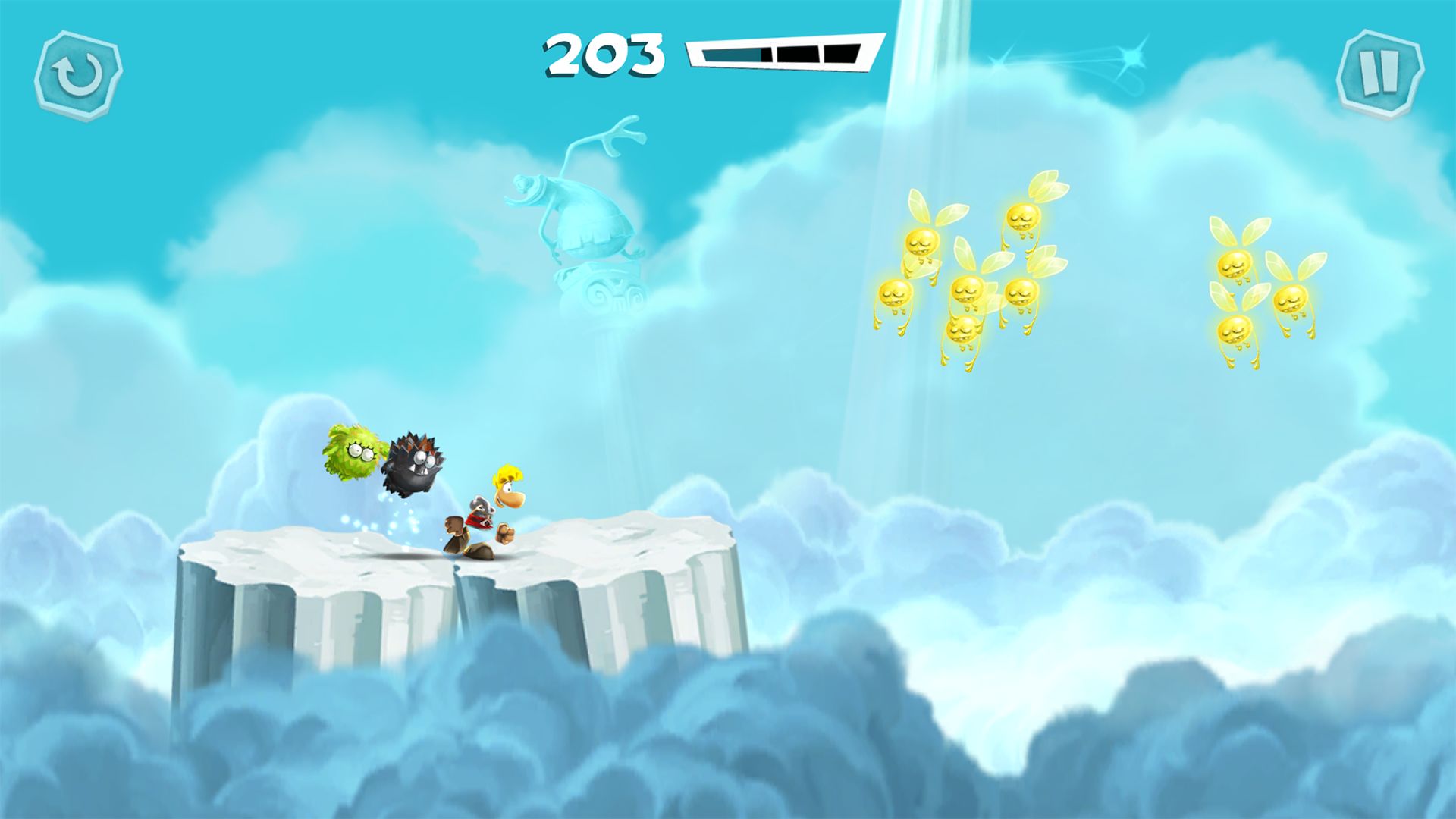 Screenshot of Rayman Adventures