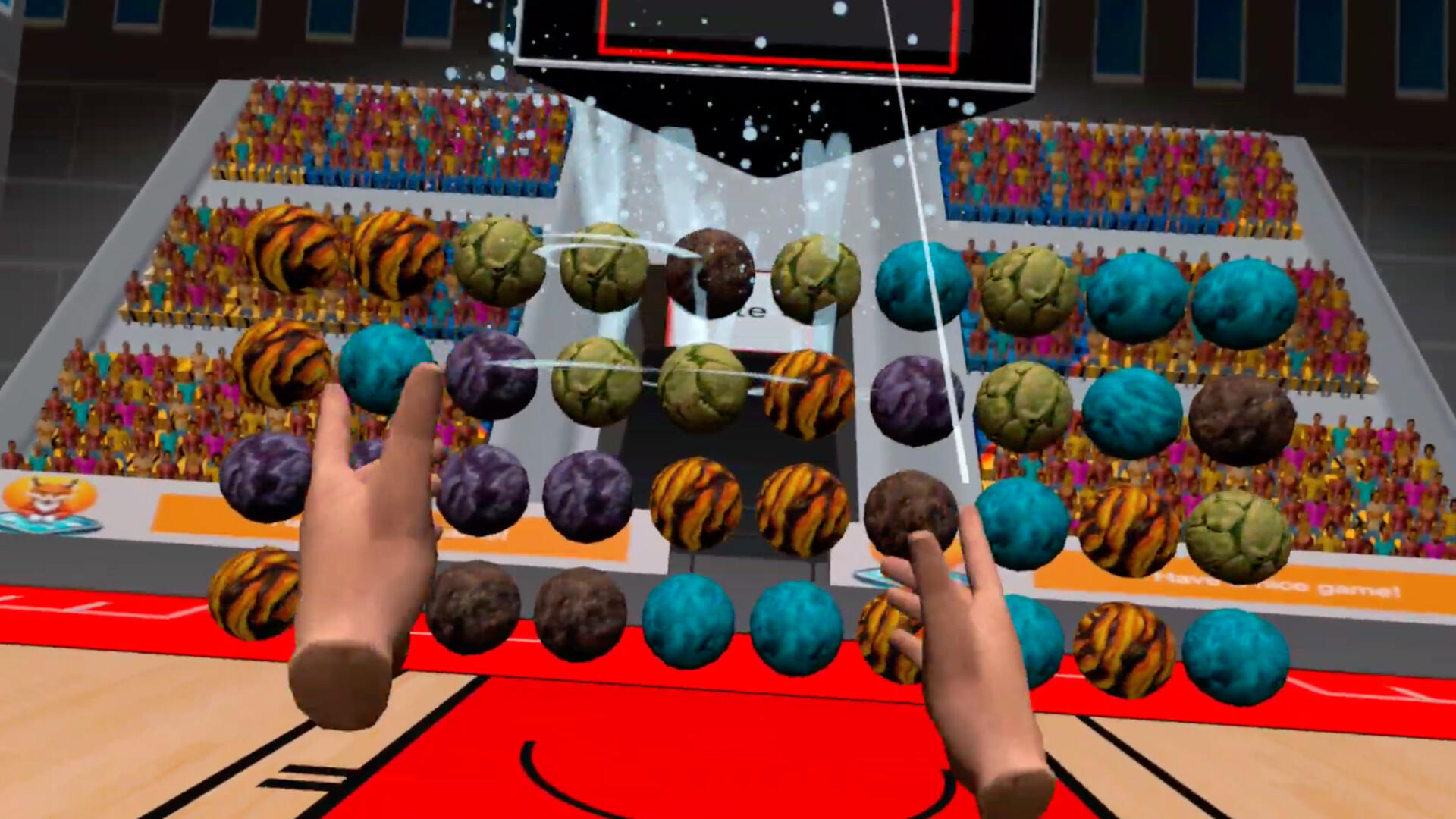 Basketball VR ภาพหน้าจอเกม