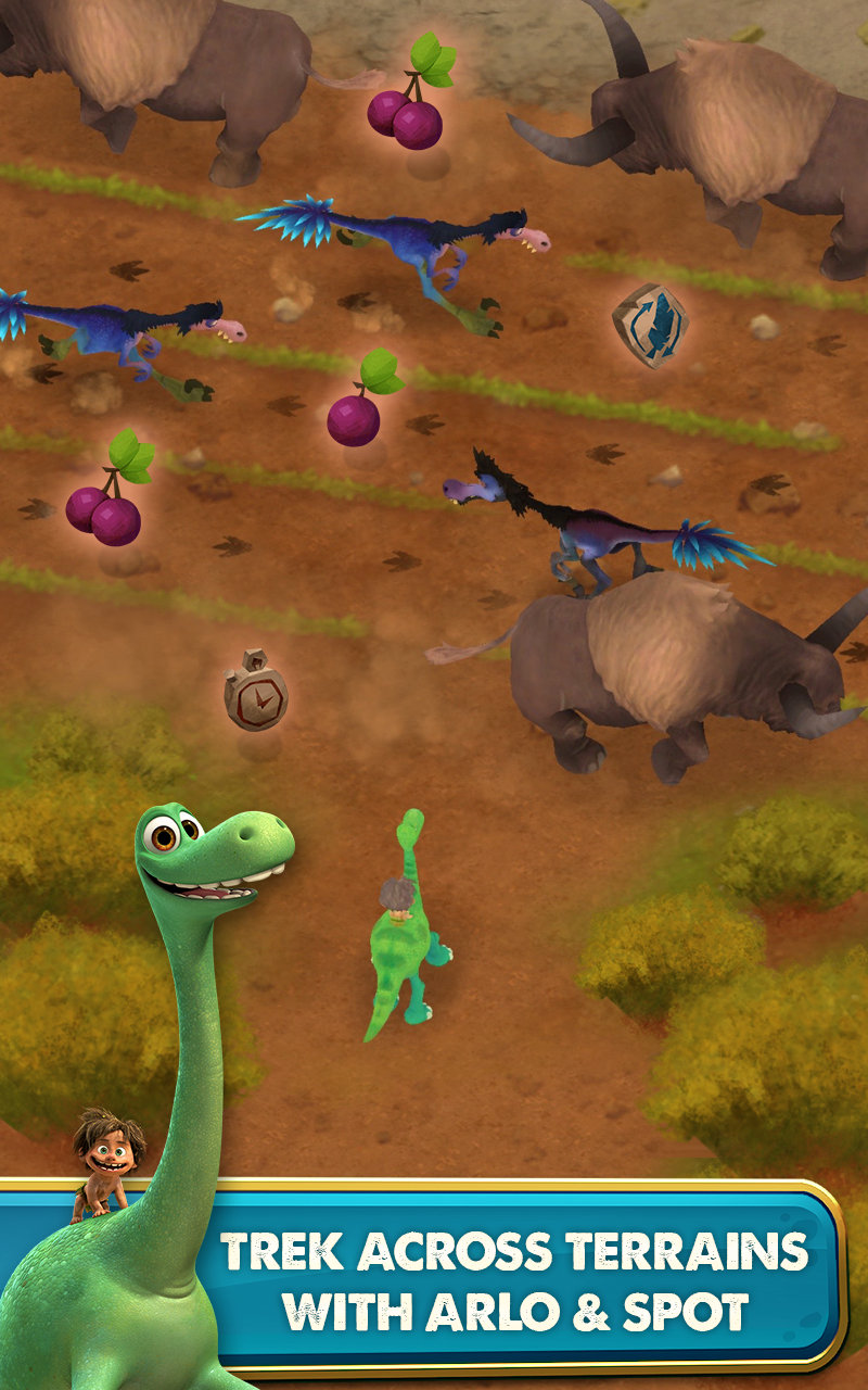 Captura de Tela do Jogo Good Dinosaur: Dino Crossing