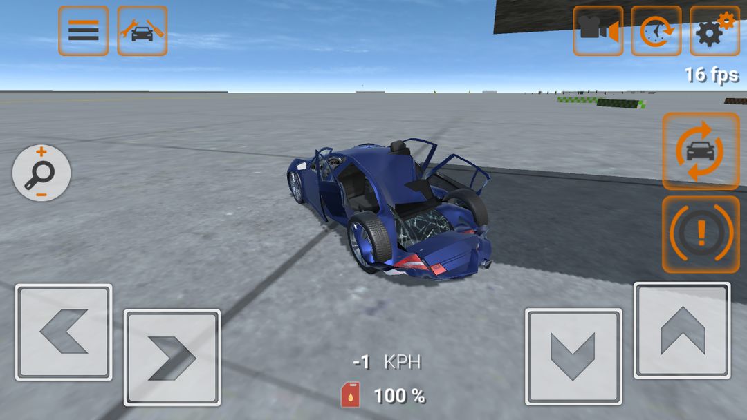 Deforming car crash 2 게임 스크린 샷