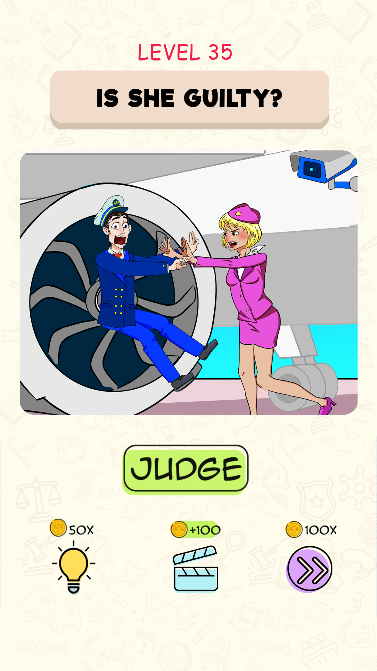 Screenshot of Be the Judge: Brain Games