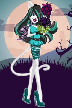 Ghouls Fashion Style Monsters Dress Up Makeup Game ภาพหน้าจอเกม
