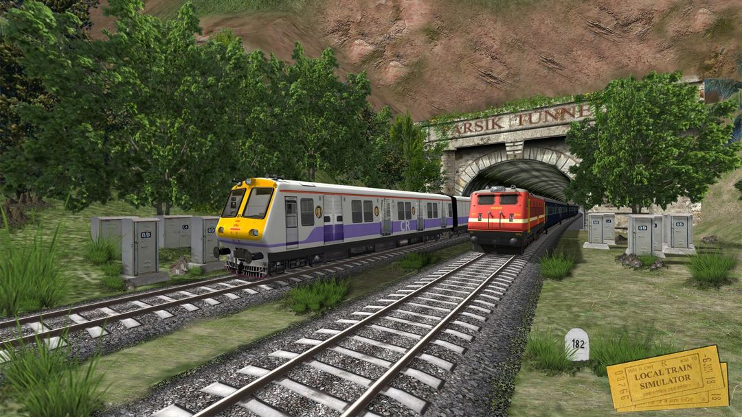 Indian Local Train Simulator ภาพหน้าจอเกม