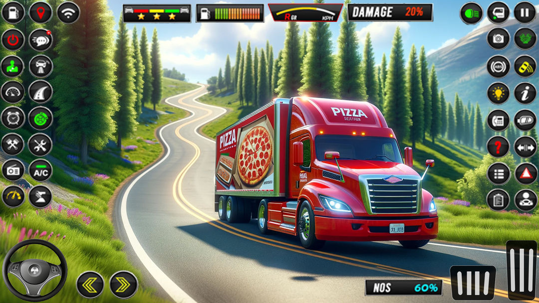 에서 트럭 운전 계략 : 고속도로 도로 과 트랙 게임 스크린 샷