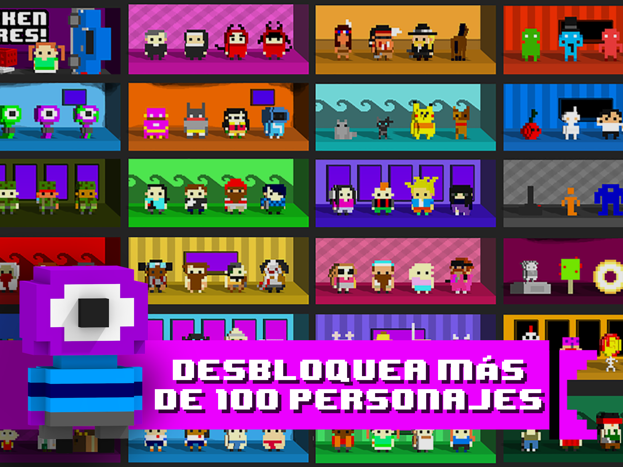Captura de Pantalla del Juego Chicken Jump - Crazy Traffic