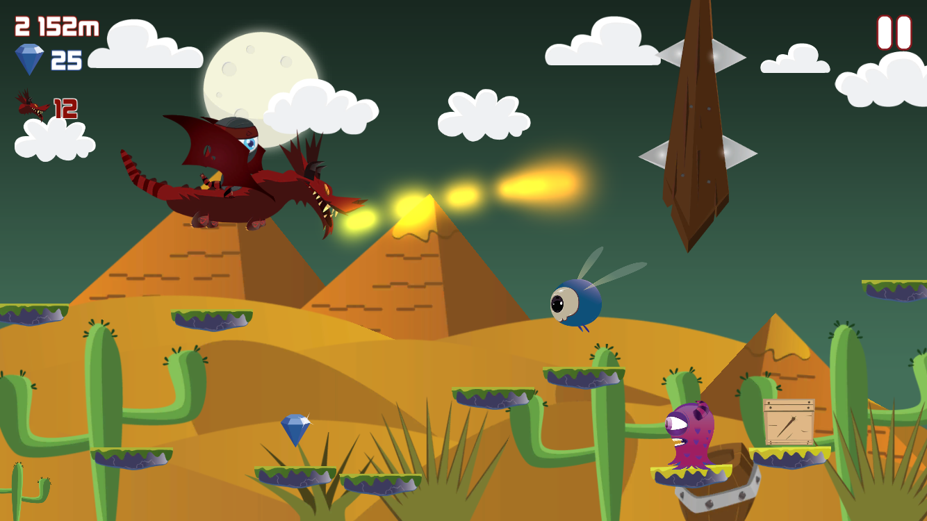Monster Ninja: Christmas Edition 게임 스크린샷