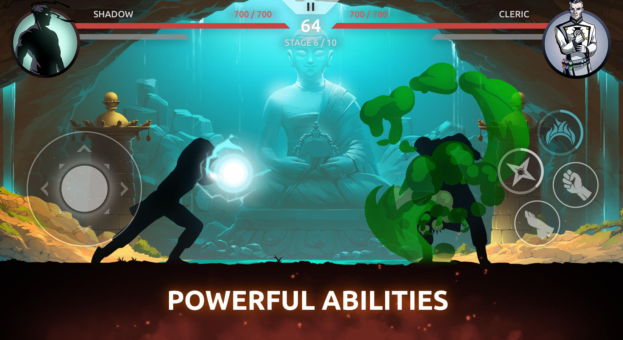 Screenshot of Shades: Shadow Fight Roguelike