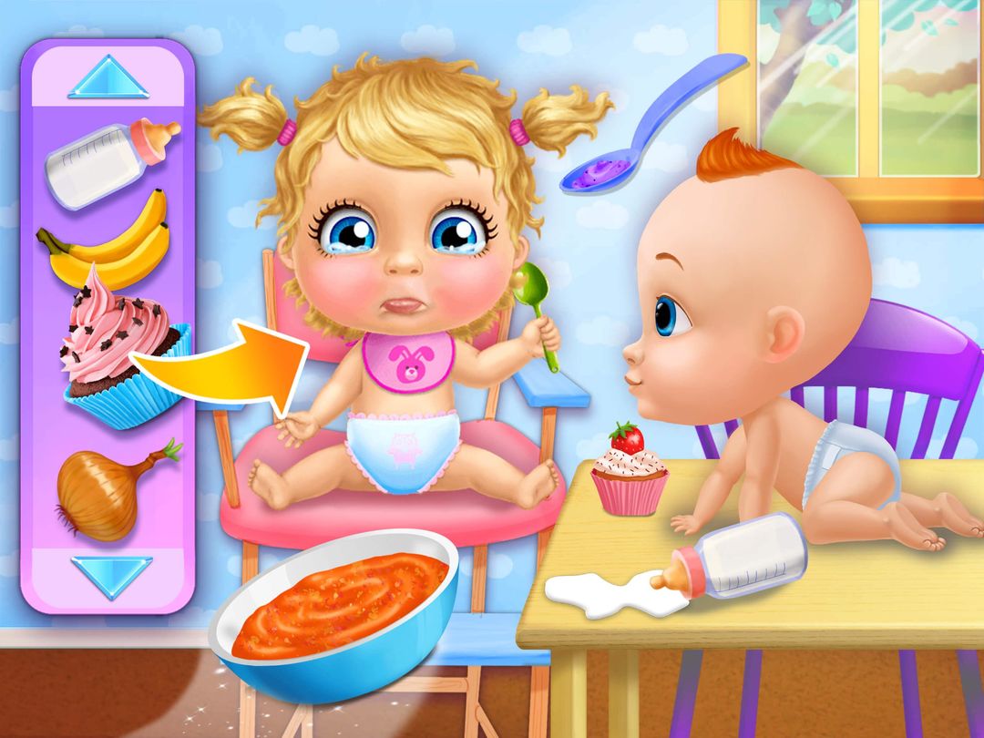 Crazy Twins Baby House screenshot game