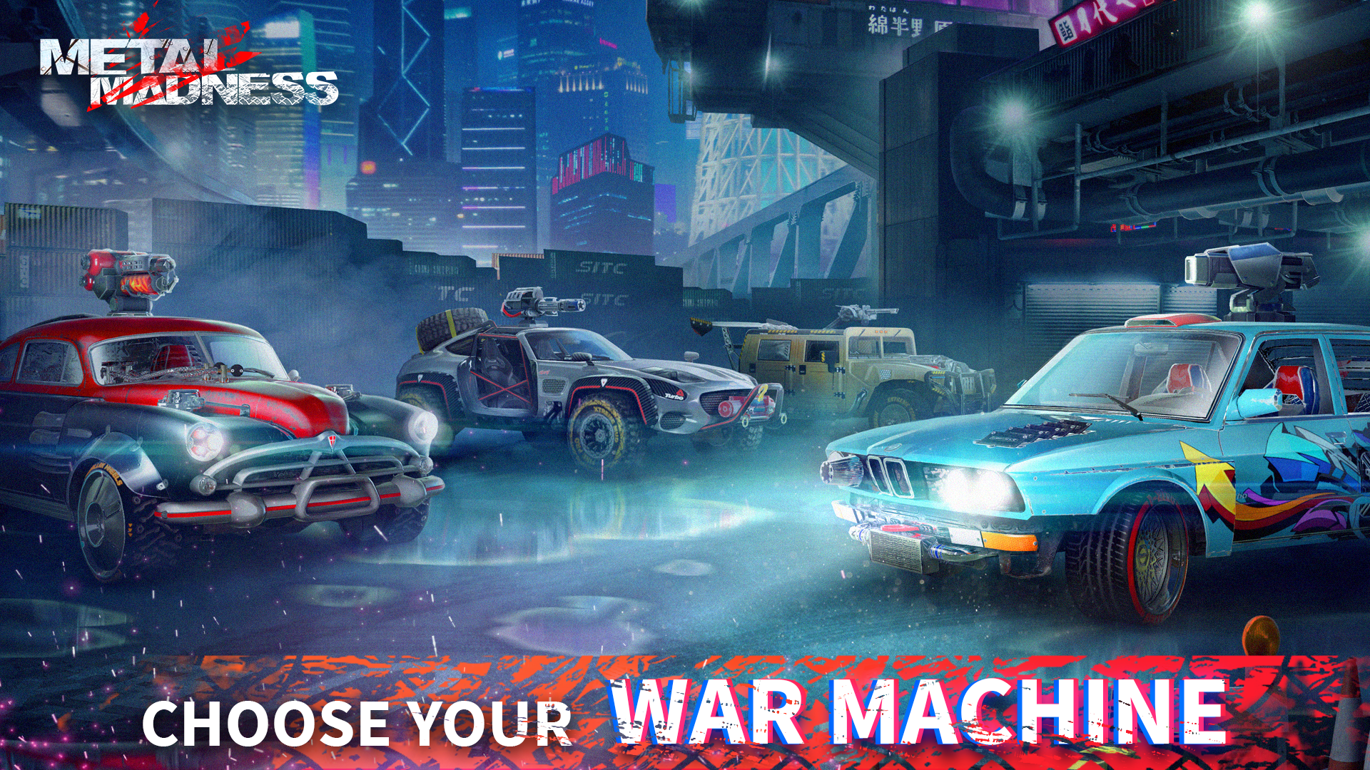 METAL MADNESS PvP: Car Shooter Game Screenshot