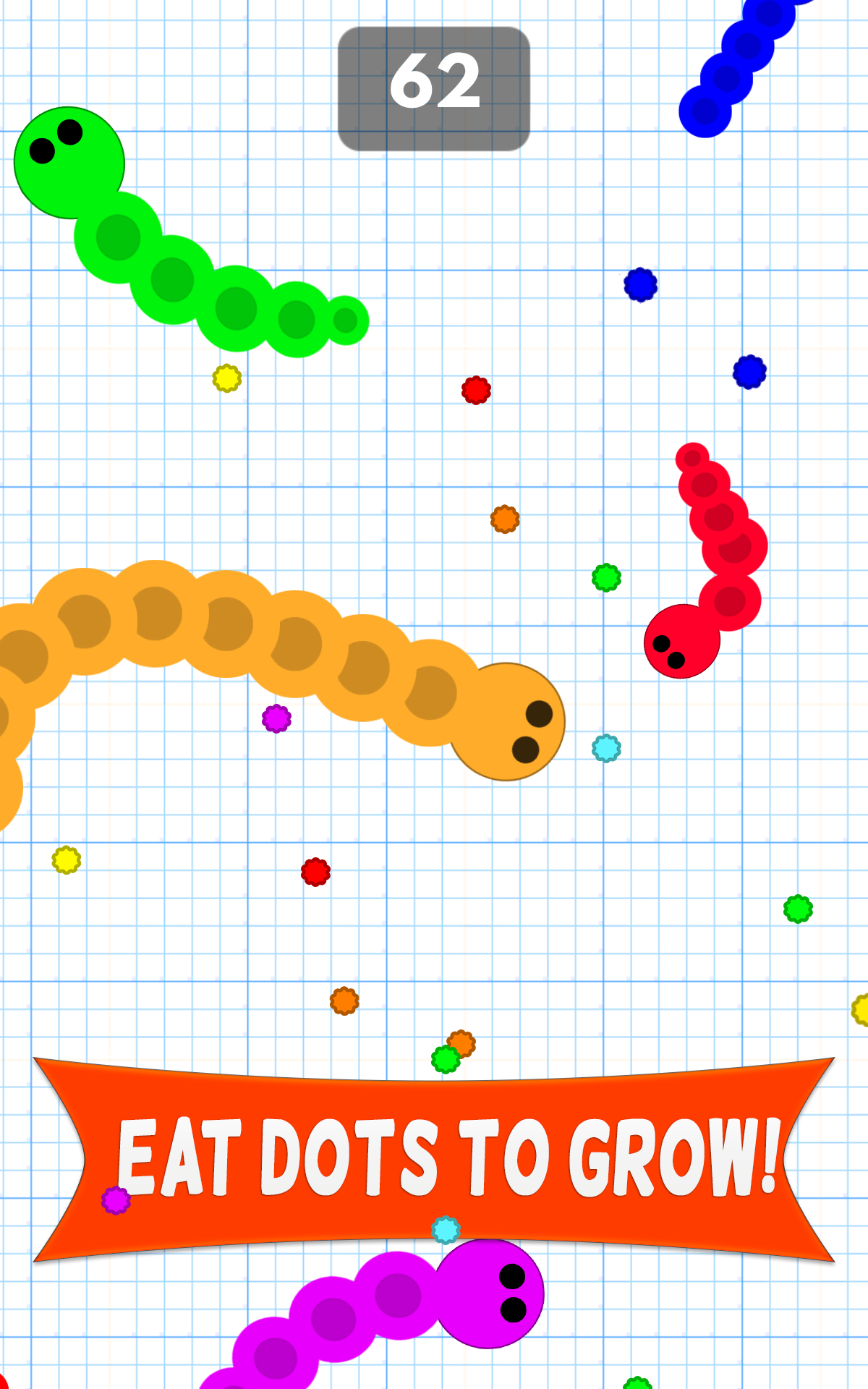 Eat Snakes - Crazy Slither 遊戲截圖