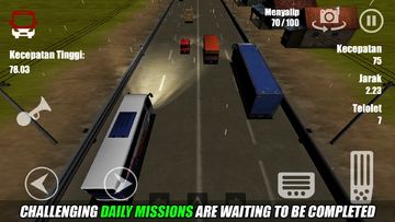 Telolet Bus Driving 3D 게임 스크린샷